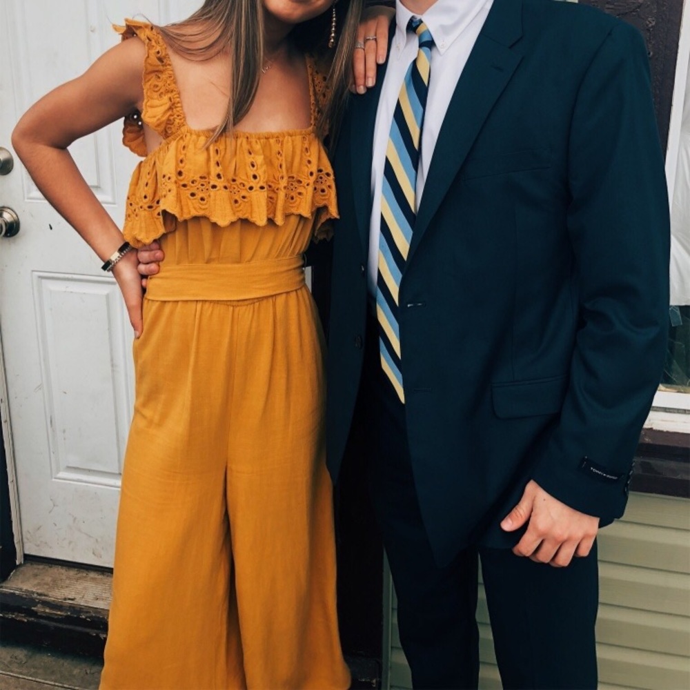 Mustard yellow jumpsuit